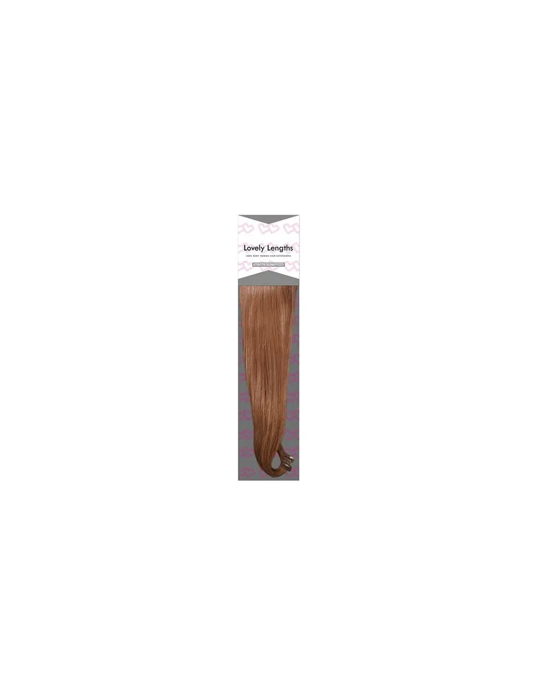 Lovely Lengths Clip-In Extensions 16 Inch 3027 Copper Gold