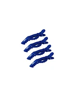 Wet Brush Wet Clips 4 Pack Royal Blue