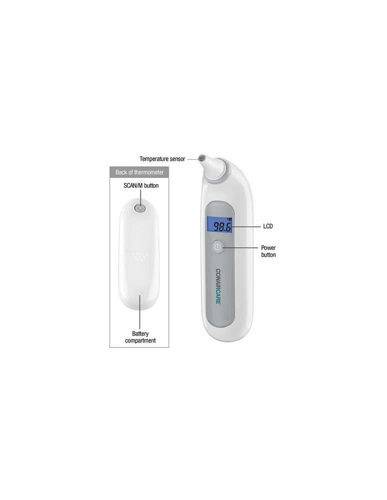 Conair Antibacterial Ear Thermometer