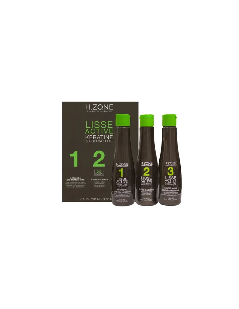 HZone LISSE ACTIVE Professional Straightening Kit 3Pc