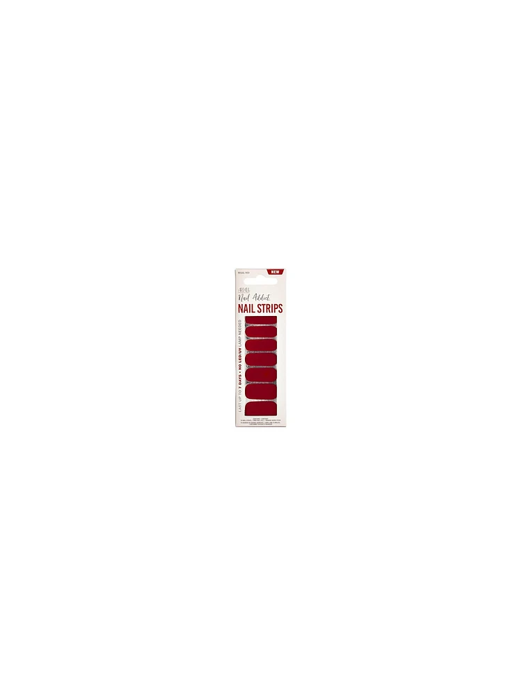Ardell Nail Addict Nail Strips Regal Red