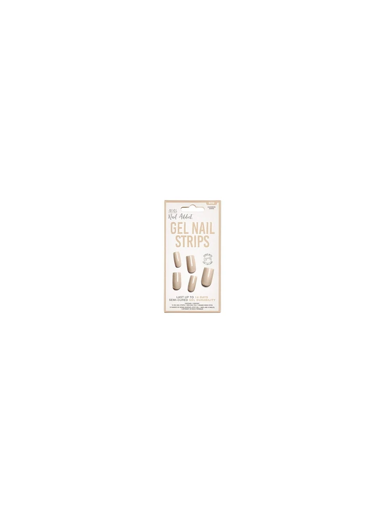Ardell Nail Addict Gel Nail Strips Cashmere Sands