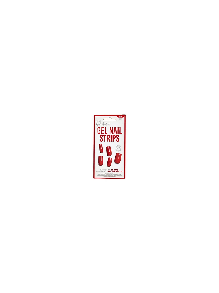 Ardell Nail Addict Gel Nail Strips Cherry Bomb