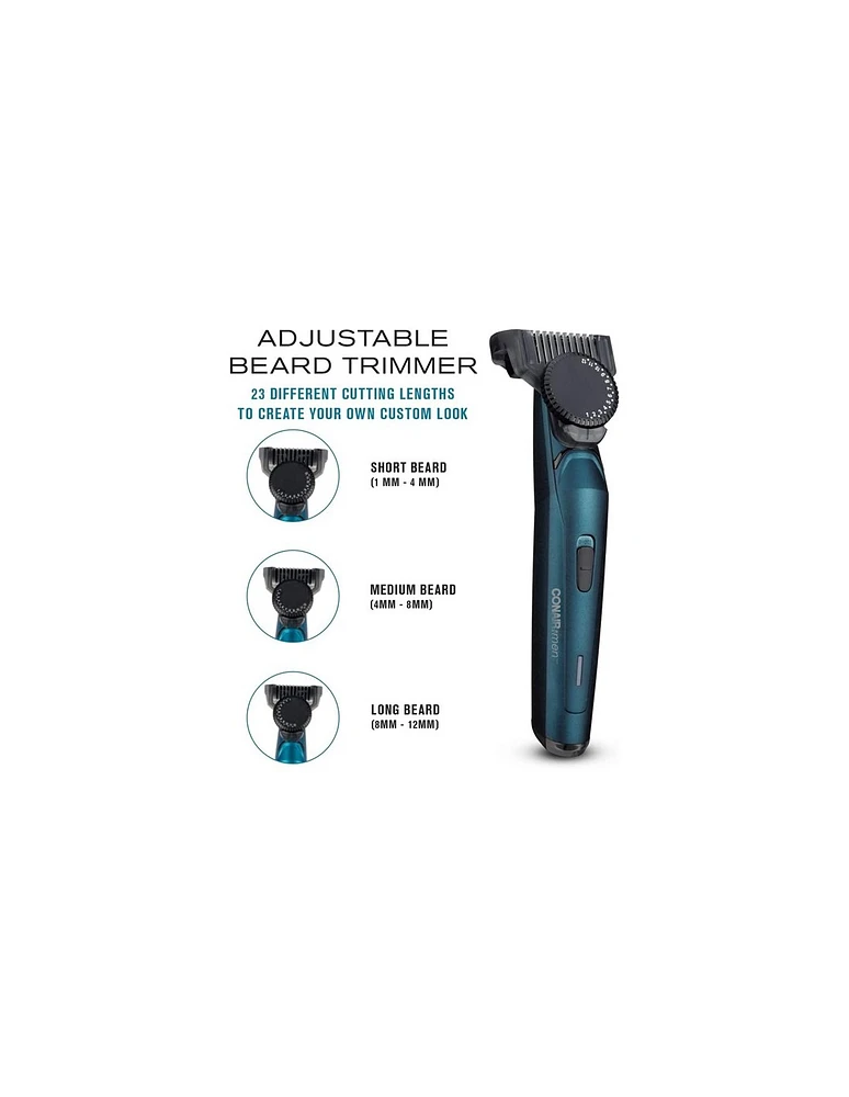 Conair The Barber Shop Pro Series Adjustable Beard Trimmer