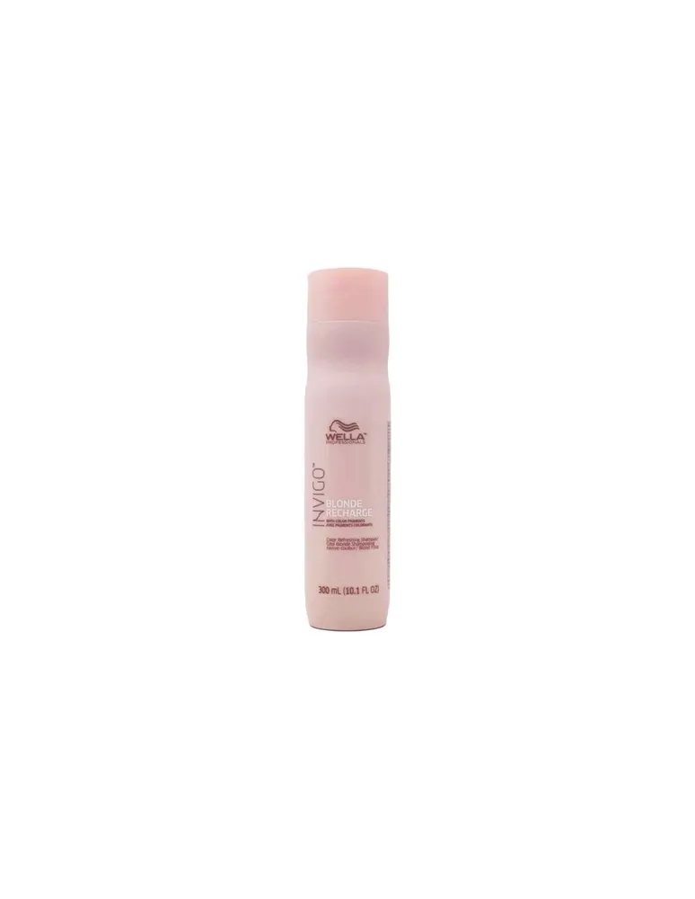 Wella Invigo Blonde Recharge Colour Refreshing Shampoo - 1L