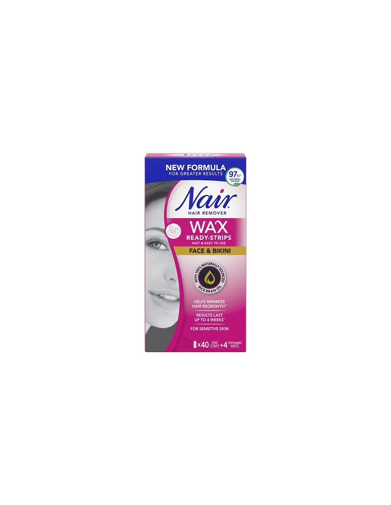 Nair Wax Ready Strips for Face & Bikini