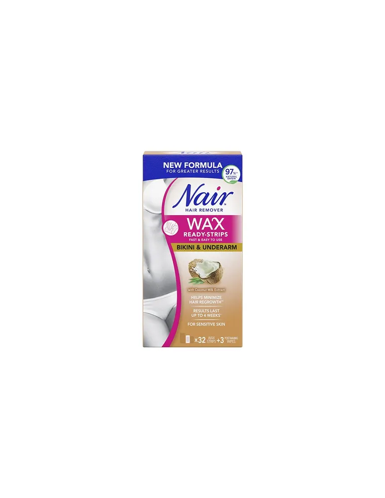 Nair Wax Ready Strips for Bikini & Underarm