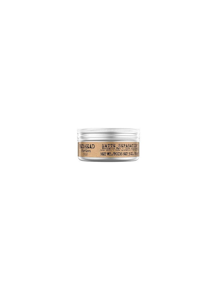 Bed Head for Men Matte Separation Hair Wax - 85g