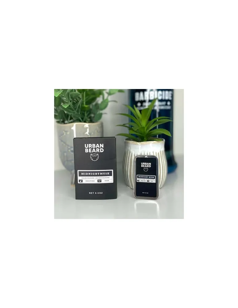 Urban Beard Midnight Musk Solid Cologne - 15ml