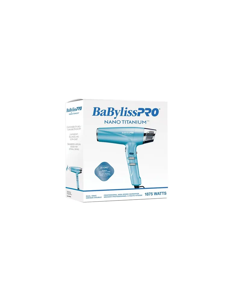 Babylisspro Nano Titanium Dual Ionic High-speed Hairdryer