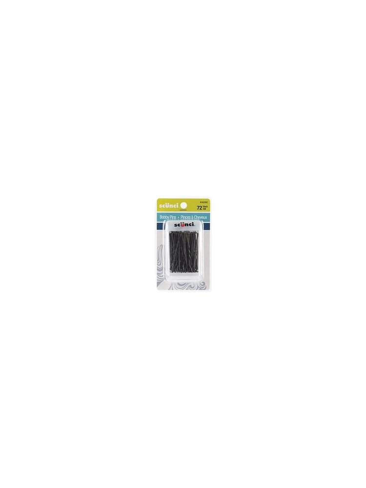 Conair Épingles à Cheveux Noires 72 Mcx