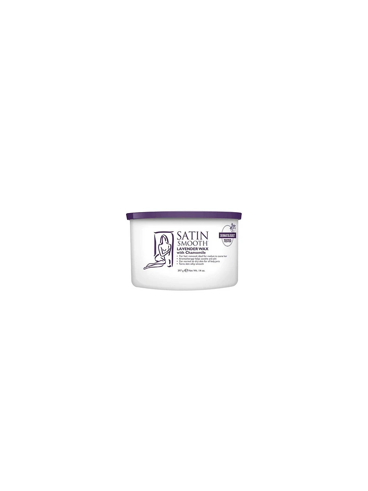 Cire Crème Lavande Camomille Satin Smooth - 397g - SSW14LWG