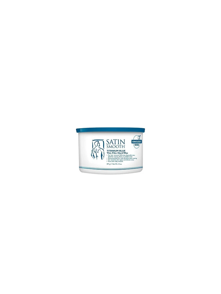 Cire Dure Bleue Titane Satin Smooth - 397g