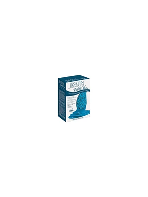 Satin Smooth Pebble Wax Titanium Blue Thin Hard Wax