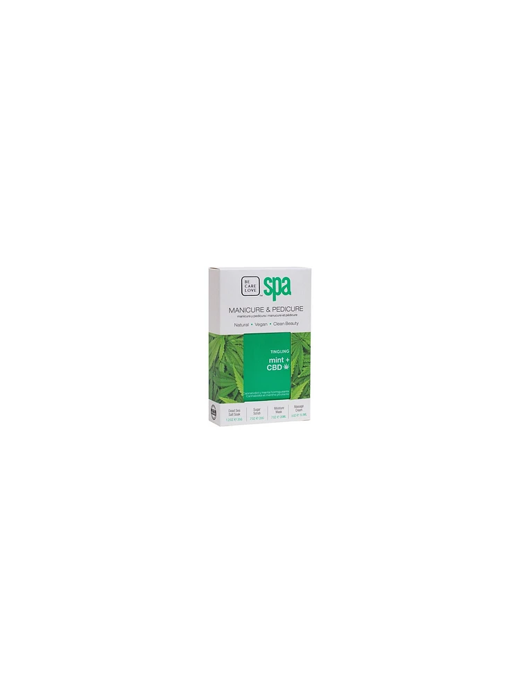 Be Care Love Spa Single Use Packette Box - Tingling Mint CBD