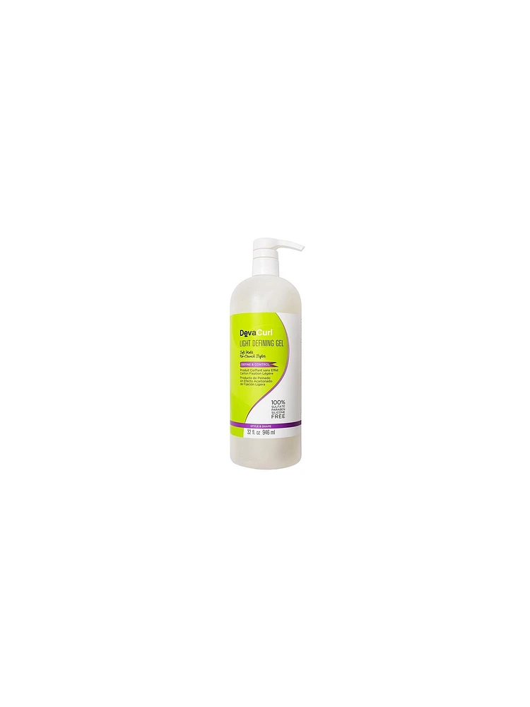 DevaCurl Light Defining Gel Soft Hold No-Crunch Style - 946ml