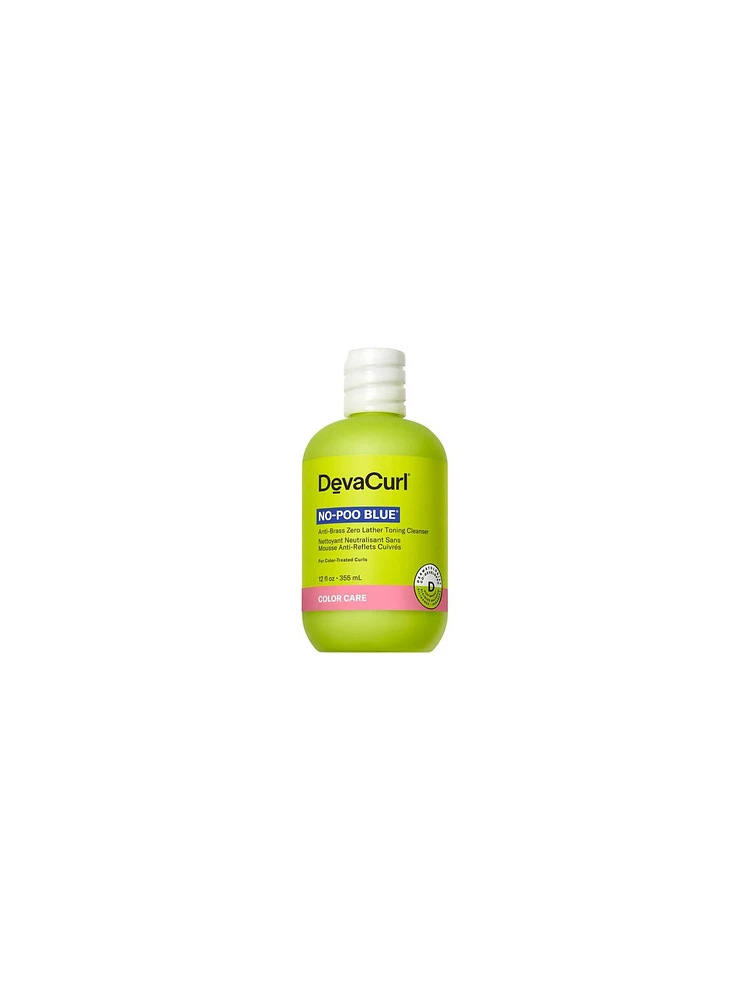 Nettoyant Tonalisant Anti-Cuivre Sans Mousse Bleu DevaCurl - 355ml