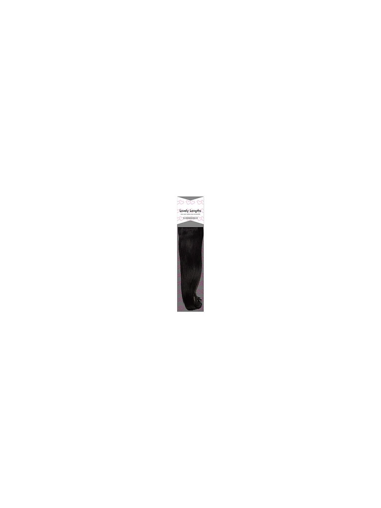 Lovely Lengths Clip-In Extensions 20 Inch 1 Black