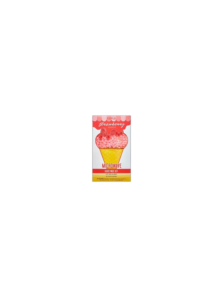 GiGi Ensemble de Perles de Cire Micro-ondable Fraise