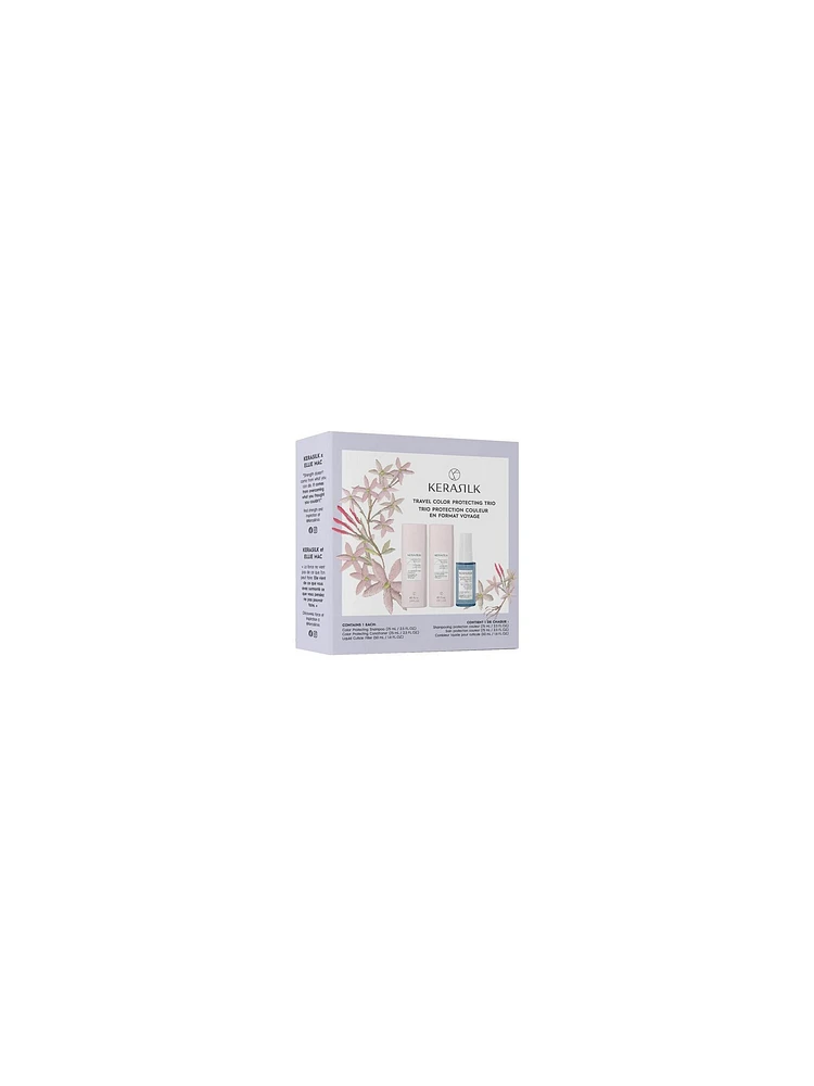 Kerasilk Ensemble de Voyage Protection Couleur des Fêtes