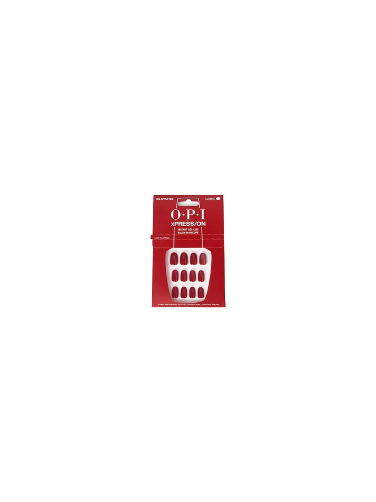 OPI Faux ongles xPRESS Big Apple Red