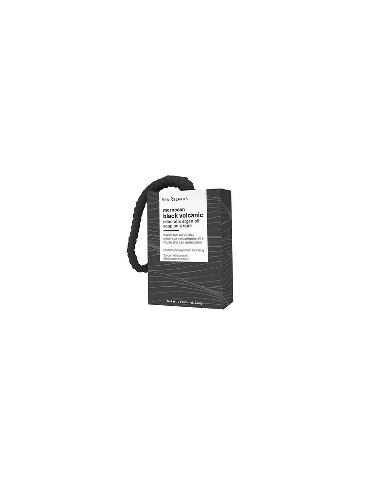 zzz Relaxus Beauty Soap on a Rope - Moroccan Black Soap - DISC