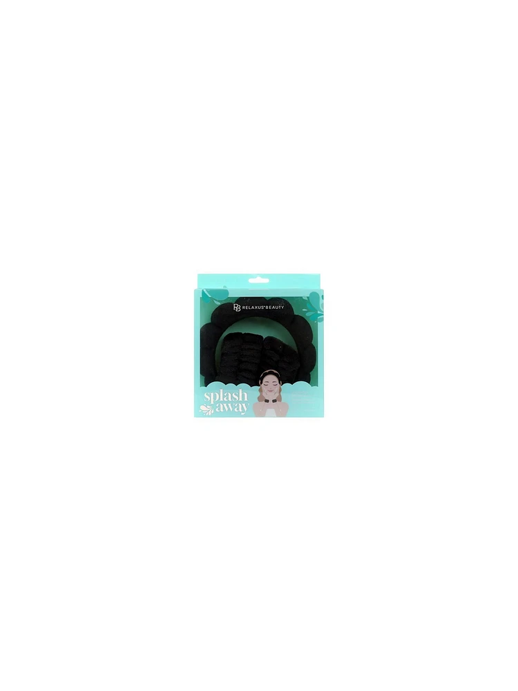 Ensemble Bandeau et Bracelets Anti-Éclaboussures Relaxus Noir