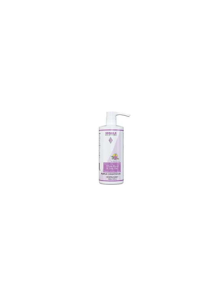 Segals Revitalisant Violet pour Cheveux Blancs, Blonds et Gris - 1L