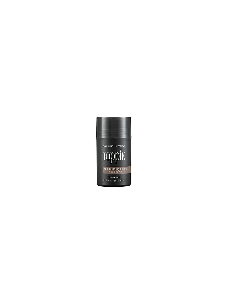 TOPPIK Hair Building Fibers (Medium Brown) - 12g
