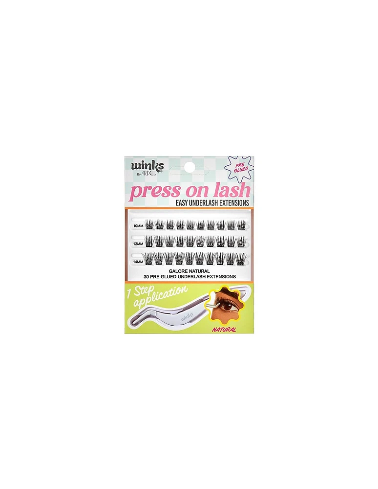 Ardell Winks Galore Natural Press On Pre-Glued Underlash Extensions Kit