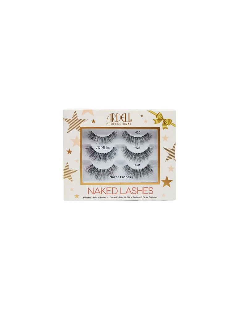 Ardell Naked Lashes Holiday Pack 3Pk