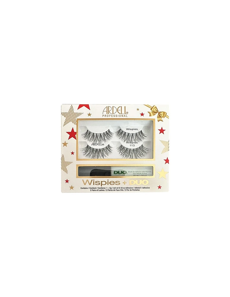 Ardell Wispies + Duo Holiday Pack