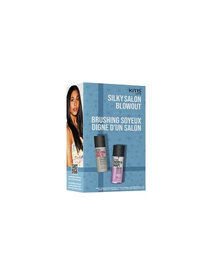 KMS Silky Salon Blowout Holiday Duo