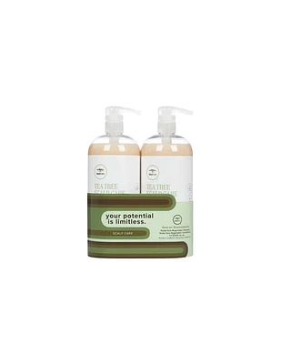 Paul Mitchell Tea Tree Scalp Care Regeniplex Liter Duo