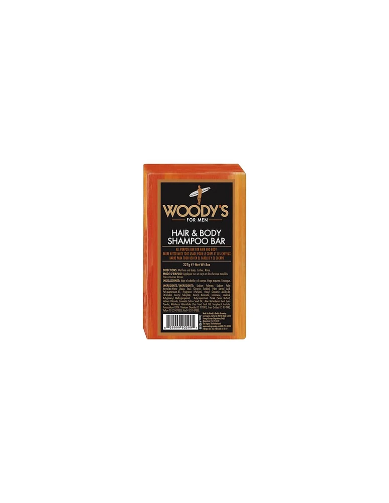 Woody's Hair & Body Shampoo Bar - 8oz