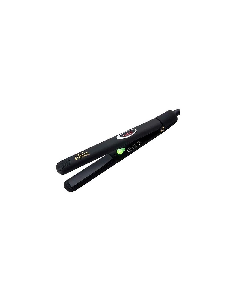 Aria Infrared Ceramic Hair Straightener Black 1" - Out of Stock