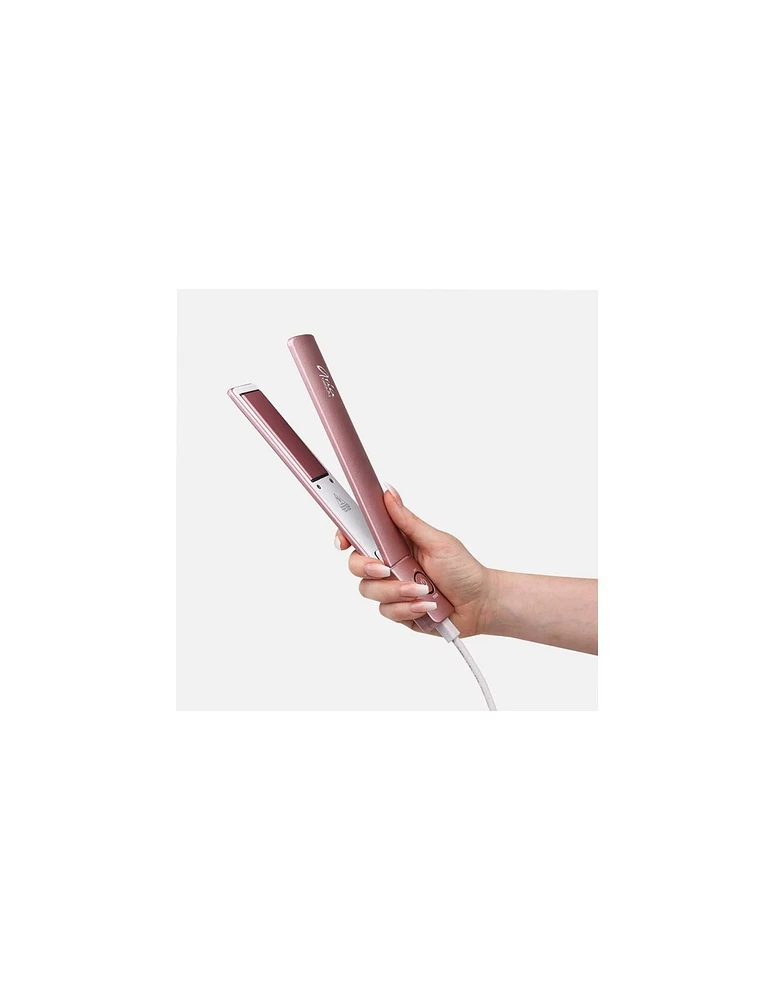 Aria Slim Hair Straightener Rose Gold