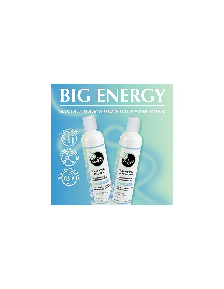 Curl Keeper Big Energy Volumizing Conditioner - 355ml