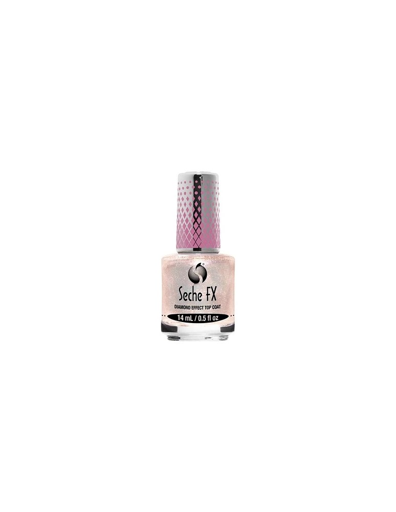 Seche FX Diamond Effect Top Coat Pink - 14ml