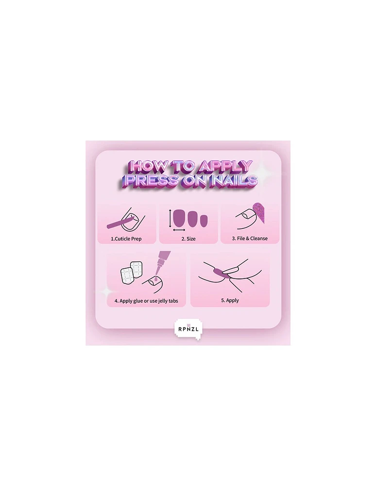 RPNZL Press-on Nail Kit - Vixen - Out of Stock