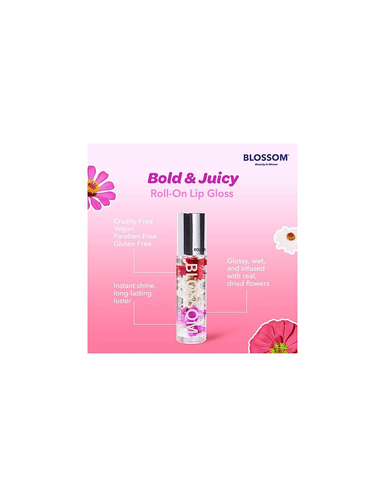 BLOSSOM Fruit Orchard Roll-On Lip Gloss Strawberry - 5.9ml - Out of Stock