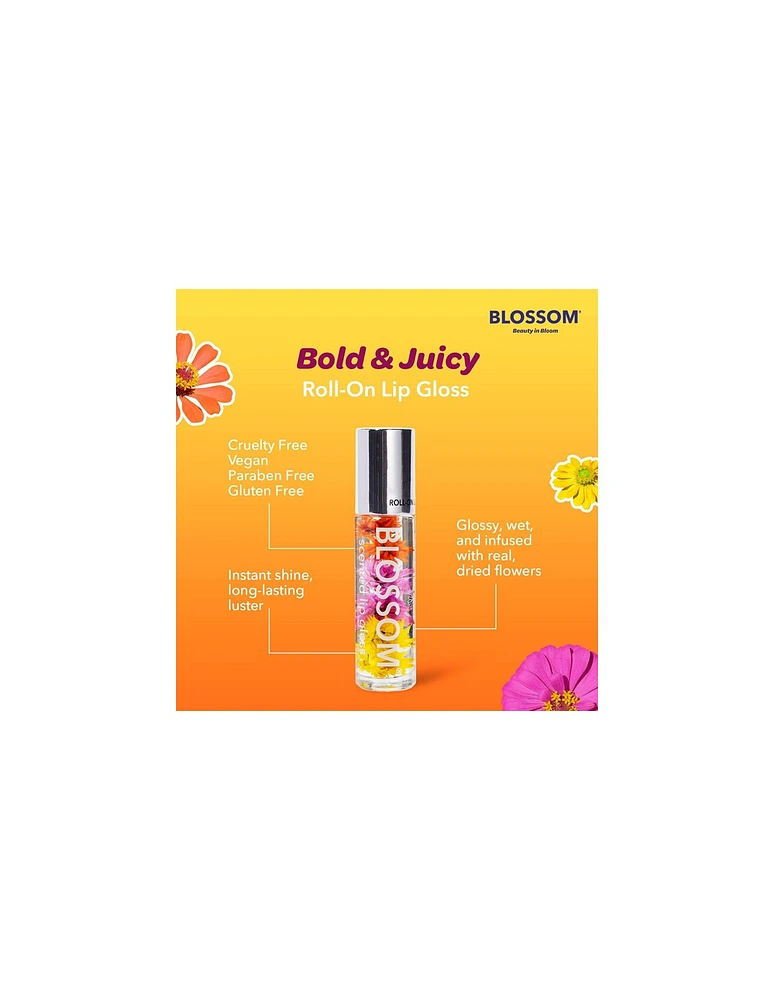 BLOSSOM TropiCali Roll-On Lip Gloss Mango - 5.9ml