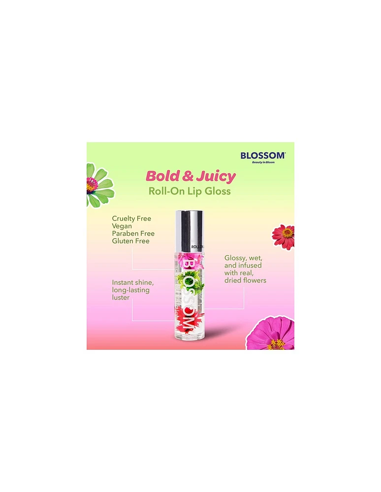 BLOSSOM Fruit Orchard Roll-On Lip Gloss Watermelon - 5.9ml - Out of Stock