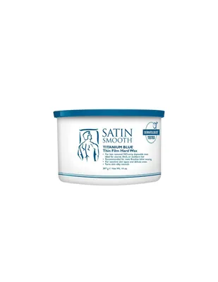Satin Smooth Titanium Blue Hard Wax - 397g