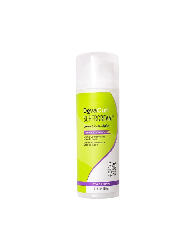 DevaCurl SuperCream Coconut Curl Styler - 150ml