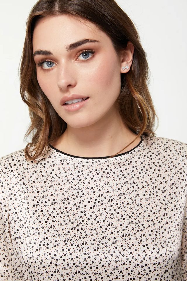 Floral Print Blouse