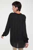 Fluid Blouse With Ruching Detail