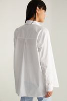 Oversized Blouse With Longer Back