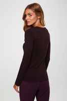 Long Sleeve Crew Neck Top