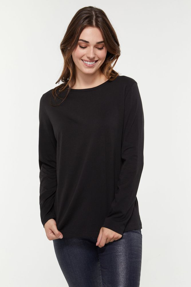 Basic Long Sleeve Pima Cotton